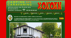 Desktop Screenshot of camping-xokoan.com